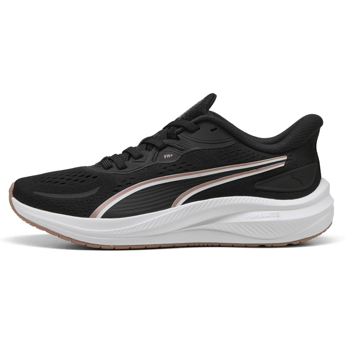 Дитячі кросівки PUMA Reflect Lite Jr - чорний, білий, сріблястий (35.5 EU)