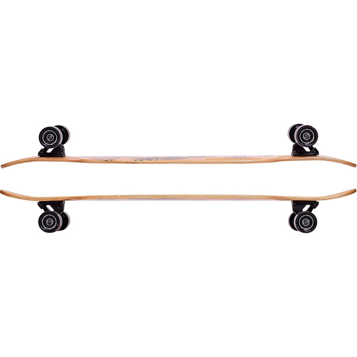 Longboard Apollo Dancer 46x9,5 дюймів, ABEC 9, стильний круїзер для денсингу, трюків і катання, для професіоналів та новачків