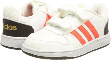 Кросівки баскетбольні adidas Hoops 2.0 CMF C (26 EU, білий/червоний/чорний)