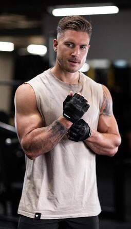 Тренувальні рукавички Fitgriff® для жінок та чоловіків - фітнес рукавички для силових тренувань, кросфіту, залу, воркауту, рукавички для підйому важкості (8, камуфляж чорний)