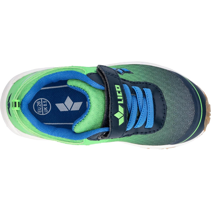 Дитячі спортивні тапочки Lico Barney для залу (39 EU, темно-синій)