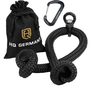 Трицепсовий канат HQ Germany® 90 см, різні кольори, для тренажера, ручка для блочного тренажера, вироблено в Німеччині