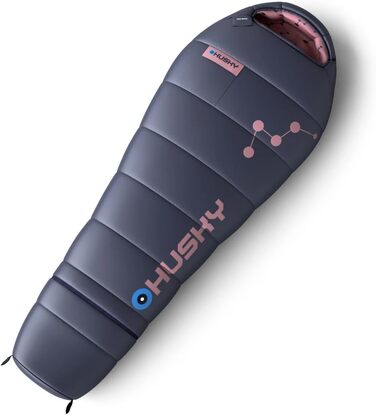 Дитячий спальний мішок Husky Mumienschlafsack Magic -15°C Lila 2024, 150-180 см, колір блакитно-ліловий