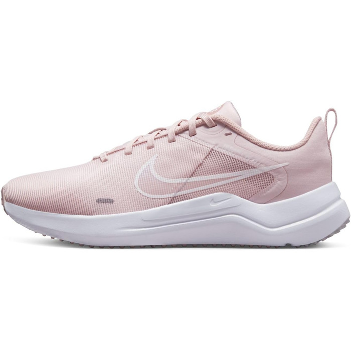 Кросівки Nike Downshifter 12 для чоловіків, Barely Rose White Pink Oxford, розмір 40.5 EU