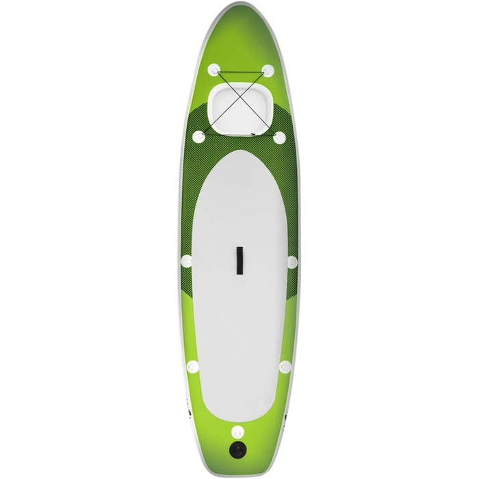 Надувна SUP-дошка ZEYUAN 300x76x10 см із аксесуарами, сидінням і веслом, зелена – комплект для сапсерфінгу