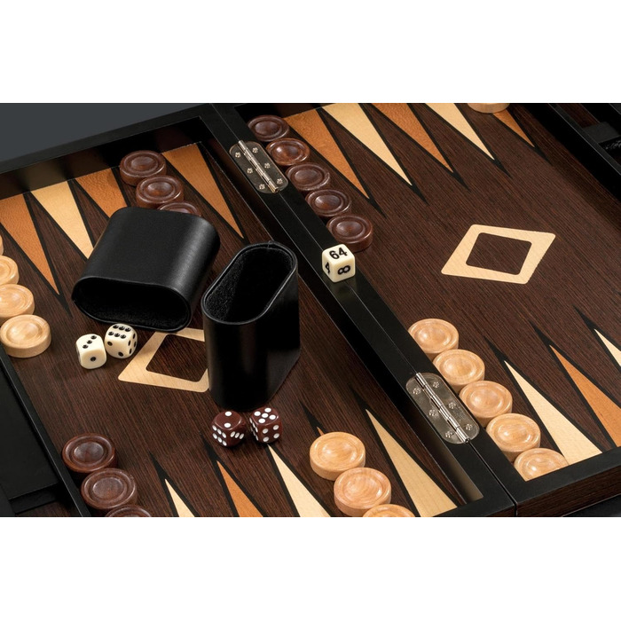 Настільна гра Backgammon Philos 1159 Anafi велика дерев'яна