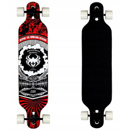 Лонгборд Nils Extreme Homeland Pająk, дерев'яний, підшипники ABEC-9