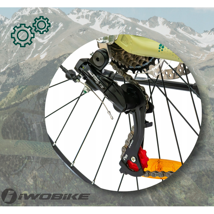 Гірський велосипед IWOBIKE Moro, рама 18,5