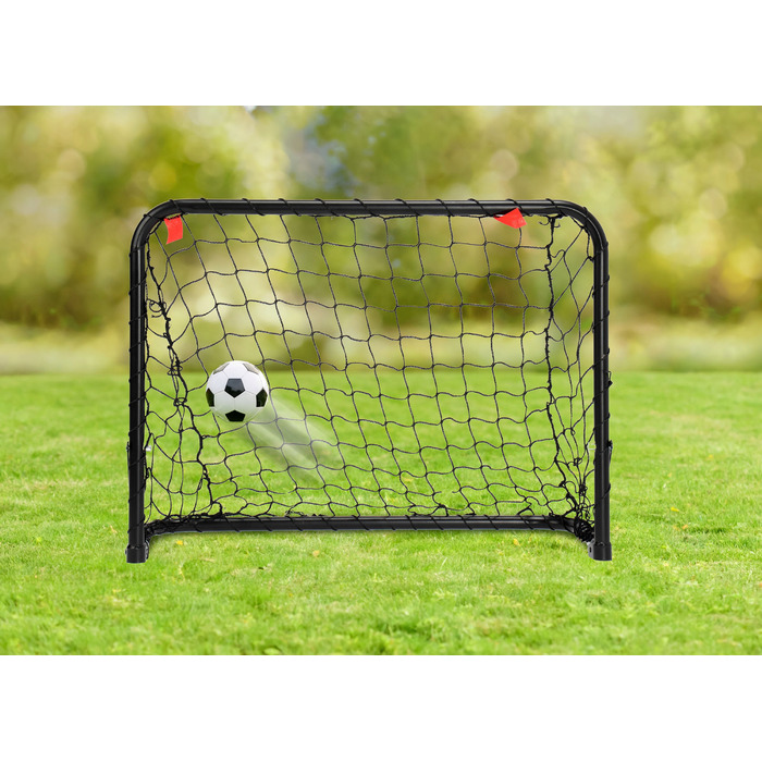 Набір із 2-х переносних складаних сталевих футбольних воріт Xboost, 61x46 см