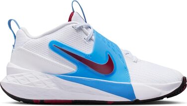Кросівки баскетбольні Nike Team Hustle D 12 (36.5 EU) білі, червоні, сині
