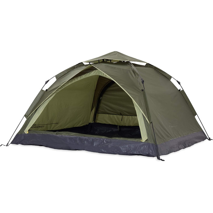 Намет Lumaland Camping - легкий намет Pop Up для 2-4 особи | Іглу-намет для кемпінгу, трекінгу та фестивалів | Водостійкий намет 210x190x110cm | Захист від вітру та сонця