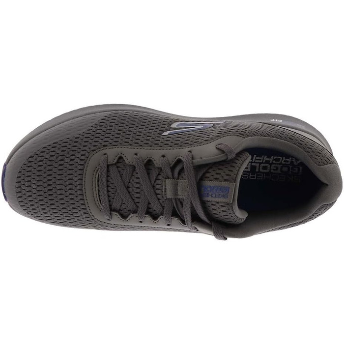 Чоловічі гольф-шоу Skechers Elite 5 Range Relaxed Fit, водонепроникні, без шипів, 45 EU, антрацит/темно-синій