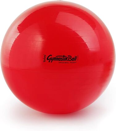 Гімнастичний м'яч Pezziball 75 см червоний для фітнесу