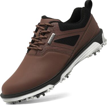 Гольф-взуття чоловіче ULTIANT, водонепроникне, дихаюче, для тренувань, коричневе, 45 EU