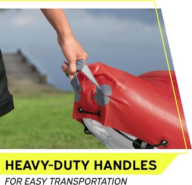 Надувний каяк Bestway Hydro Force Rapid X1 290x91x42 см для 1 людини, до 120 кг, Inflata-Shield, GS сертифікат, алюмінієве весло, насос, сумка