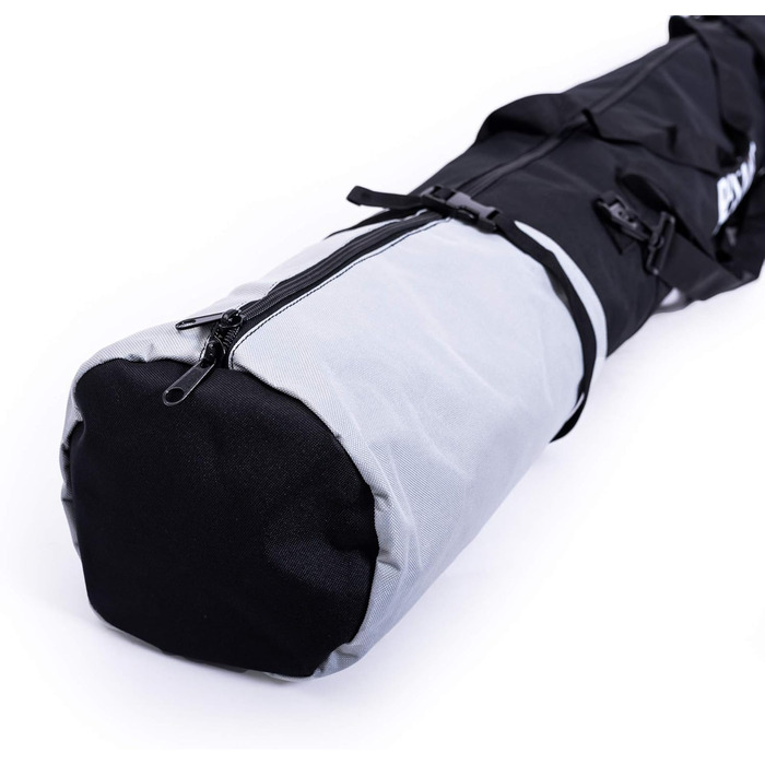 Набір для перевезення лиж та черевиків Skitasche: водонепроникний мішок для лиж до 175 см та сумка для черевиків | Чорний