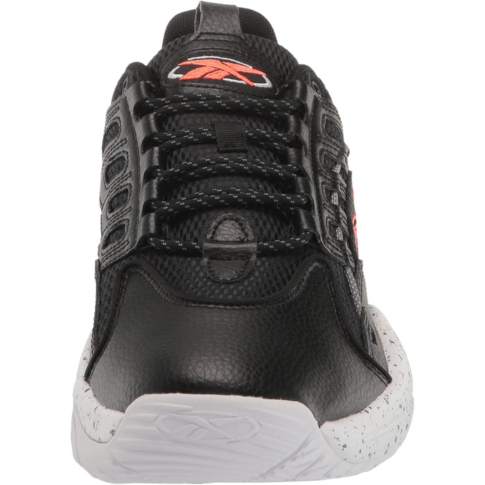Баскетбольне взуття Reebok Unisex Lösung Mitte (36/38.5 EU, Чорний, Білий, Помаранчевий)