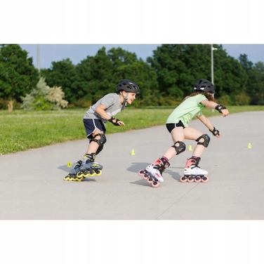 Ролики Rollerblade Apex Charcoal Yellow, розмір 33-36,5