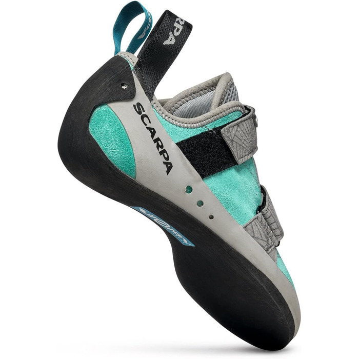 Кріпи для скелелазіння Scarpa Origin для жінок, боулдерингові (40.5 EU, Maldive Light Gray Ffxw)