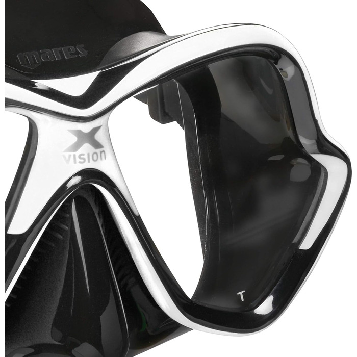 Маска для дайвінгу Mares X-Vision, універсальна, чорна