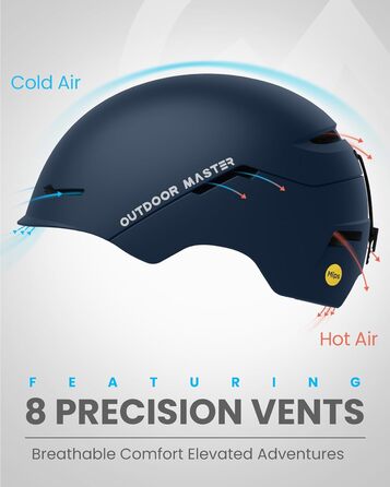 Шлем гірськолижний Outdooraster Skihel Set з маскою та окулярами OTG, блакитний, M