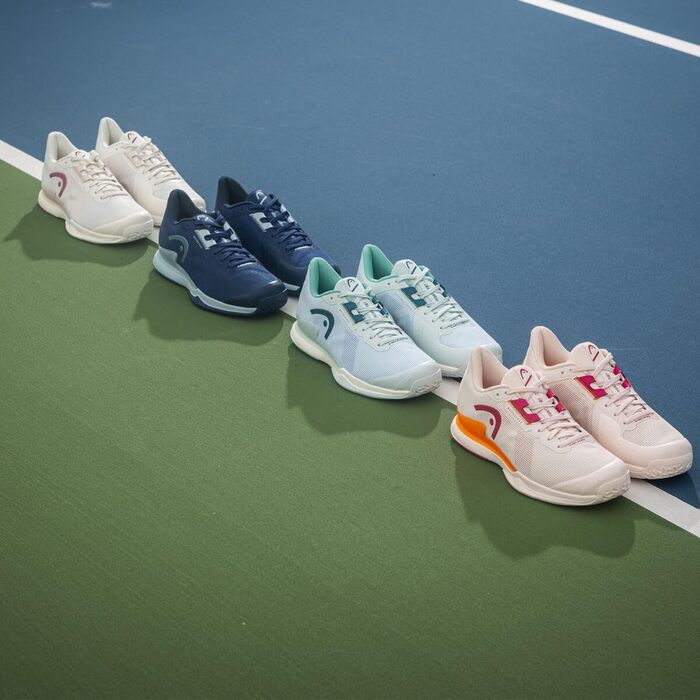 Жіноче тенісне взуття HEAD Sprint Pro 3.5 (42.5 EU, Білий з фіолетовим)