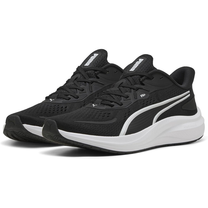 Дитячі кросівки PUMA Reflect Lite Jr - чорний, білий, сріблястий (37 EU)