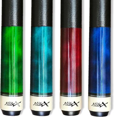 Набір з 4-х київ для більярду 'Tai ba cues', 58'', канадський клен, наконечник 13mm, вага 19oz-20oz, професійний