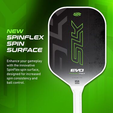 SLK Evo Power Hybrid: Плече для піклболу з гібридним покриттям, скловолокно та карбон