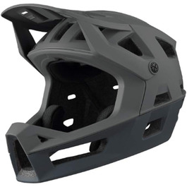 Велосипедний шолом IXS Trigger FF сірий, фулфейс, захист для MTB