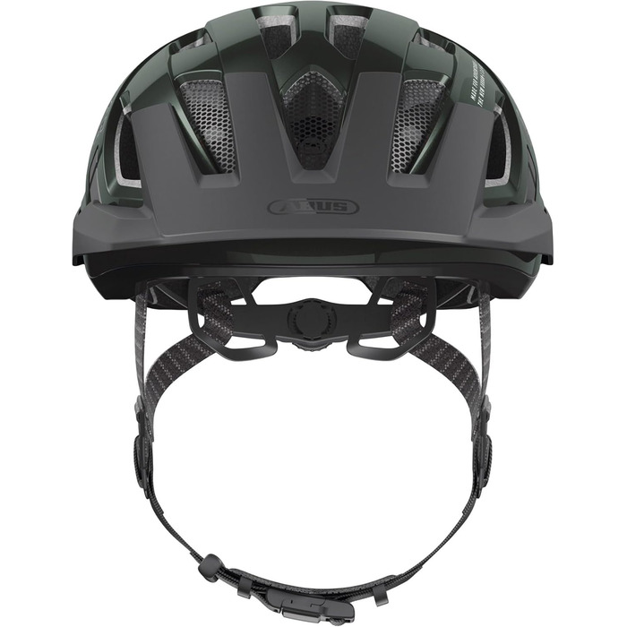 Велошолом ABUS Urban-I 3.0 ACE з LED підсвіткою, магнітною застібкою, подовженим козирком, для жінок і чоловіків