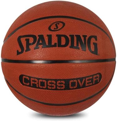 Баскетбольний м'яч Spalding Cross Over NBA, офіційний, розмір 7, для чоловіків, без насоса