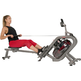 Веслувальний тренажер Sunny Health & Fitness Phantom Hydro SF-RW5910, водний, для дому