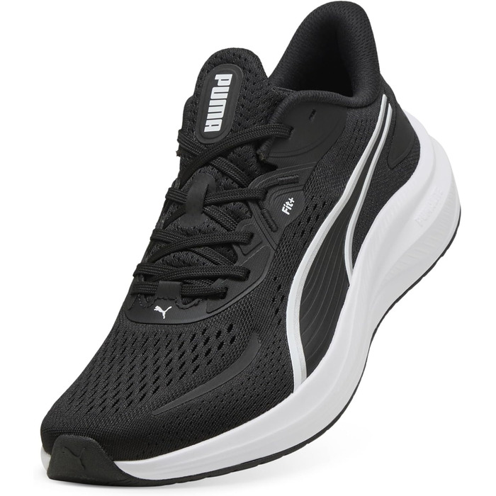 Дитячі кросівки PUMA Reflect Lite Jr - чорний, білий, сріблястий (37 EU)