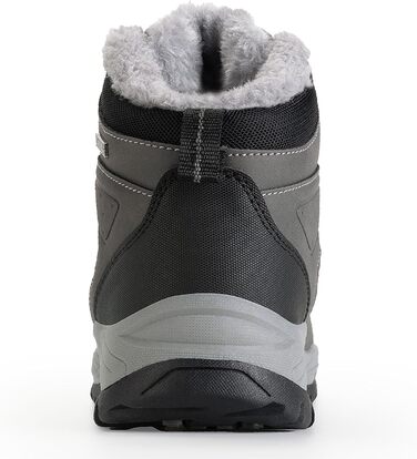 Жіночі зимові черевики CC-Los з теплим підкладкою, снігоступи, легкі, неслизькі (36 EU, сірий)