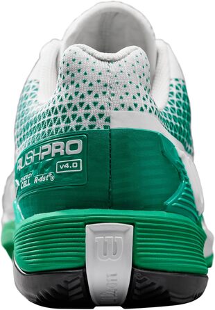 Кросівки для тенісу Wilson Rush Pro 4.0 Clay White/Bosphorus Green 39 1/3 EU