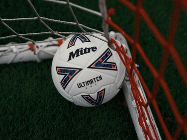 Футбольний м'яч Mitre Ultimatch з підвищеною точністю, зносостійкий, для контролю