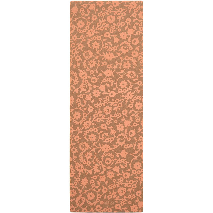 Килимок для йоги Yoga Design Lab з корка, екологічний, для хот-йоги, бікраму, аштанга, інтенсивних тренувань, преміум-якість, з ременем