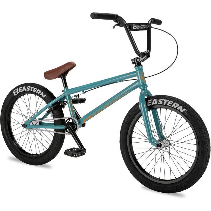 BMX велосипед Eastern Bikes Nightwasp 20 дюймів, легка хромолева рама, кермо, морський зелений