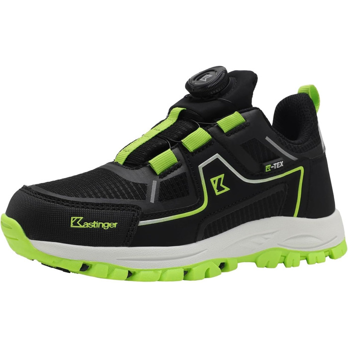 Черевики туристичні Kastinger Preiner Low Xt Ktx для хлопчиків, 32 EU, Jet Black Lime