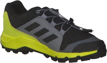 Дитячі трекінгові черевики Adidas Terrex Gore-Tex (36 EU, чорний/сірий/жовтий)