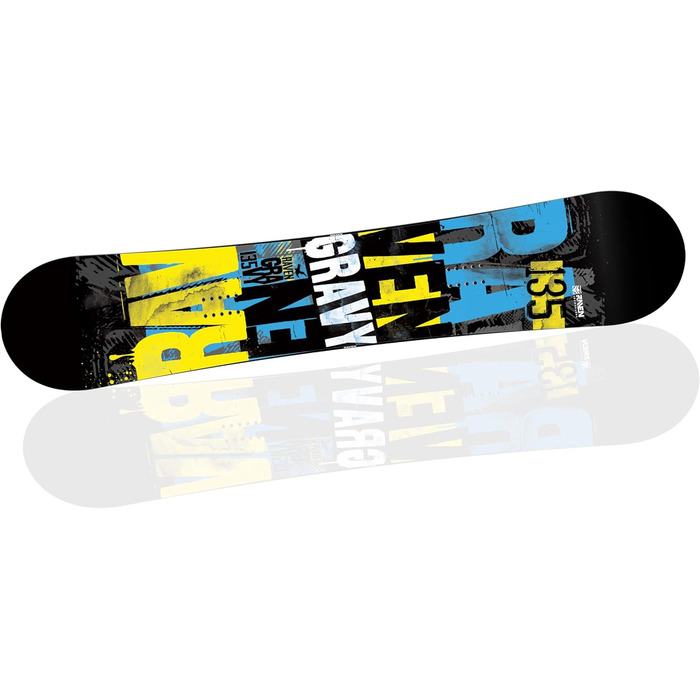 Сноуборд RAVEN Gravy Junior + кріплення MP Junior Black XS/S, 120 см