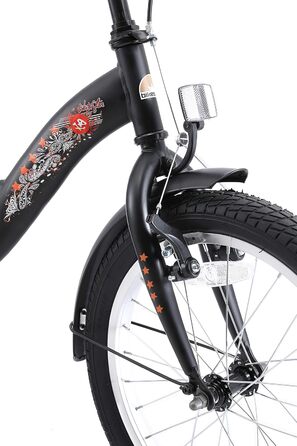 Дитячий велосипед BIKESTAR Classic 18 дюймів для хлопчиків і дівчаток від 5 років