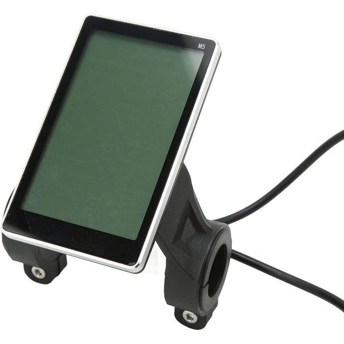 Велокомп'ютер Yosoo Health Gear M5 LCD для електровелосипеда, універсальний дисплей 24V-60V, 5-контактний, для електросамоката, екран 31.8/22.2 мм