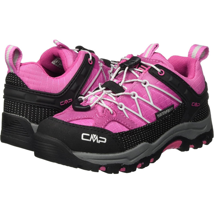 CMP дитячі черевики Rigel Low Wp для трекінгу та прогулянок, 32 EU, Malva Stone