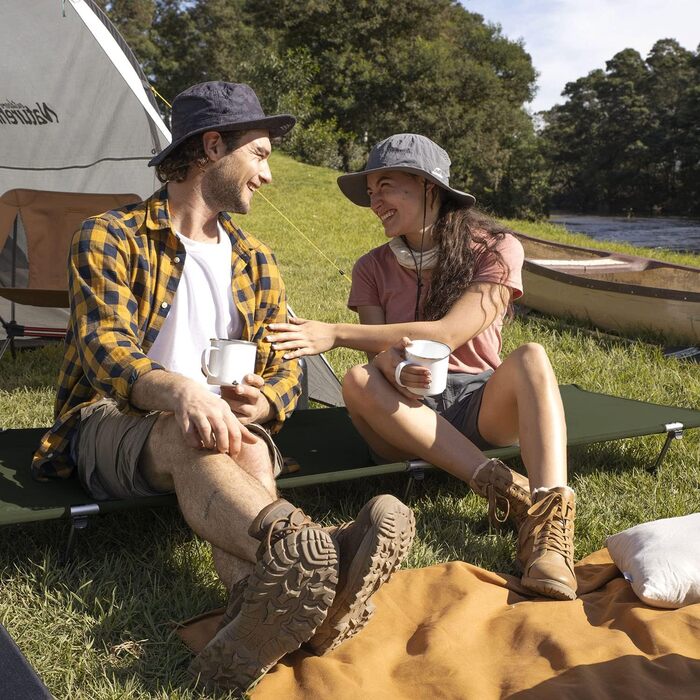 Кемпінгове ліжко Naturehike Ultraleichtes: легке, портативне, для дорослих, до 150 кг, темно-зелене