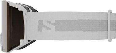 Окуляри для сноуборду та гірських лиж Salomon S/view Access Unisex, білі, універсальний розмір