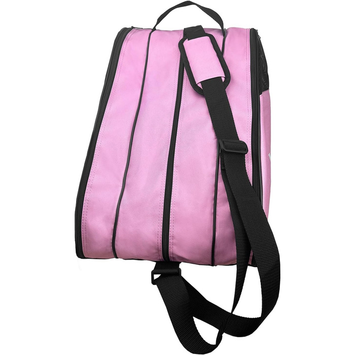 Сумка для ковзанів VPRO: для дітей та дорослих, з ремінцем та блискавкою (рожева)