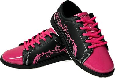 Жіночі боулінг-шоу Pyramid Rise Black/Hot Pink, 36 EU, зірки
