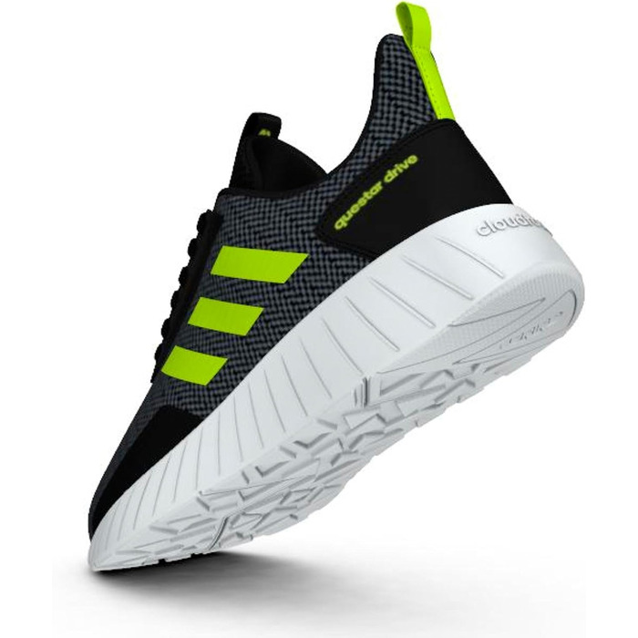 Дитячі кросівки adidas Questar Drive 31 EU - чорний, сірий, сонячно-жовтий